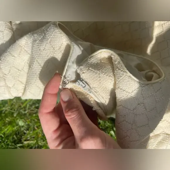 60s Vintage Bullocks Wilshire Casual Shop Knit A-Line Dress - Picture 5 of 9